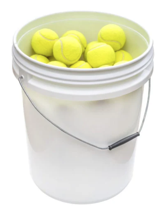 Bucket of 50 Tennis Balls